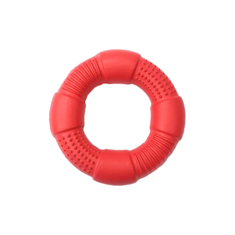 CAITEC Dog Toys Foam Ring Toy Soft Bite Ring Light Durable Floatable Bite Resistant Interactive Toy 3 Size for Choosing
