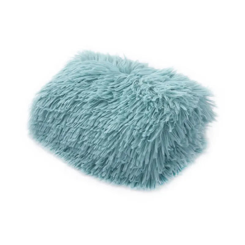 Plush Dog Blanket Winter Warm Pet Sheet Cat Dog Sofa Cushion Pet Mattress Household Carpet Comfortable Dog Sleeping Blanket