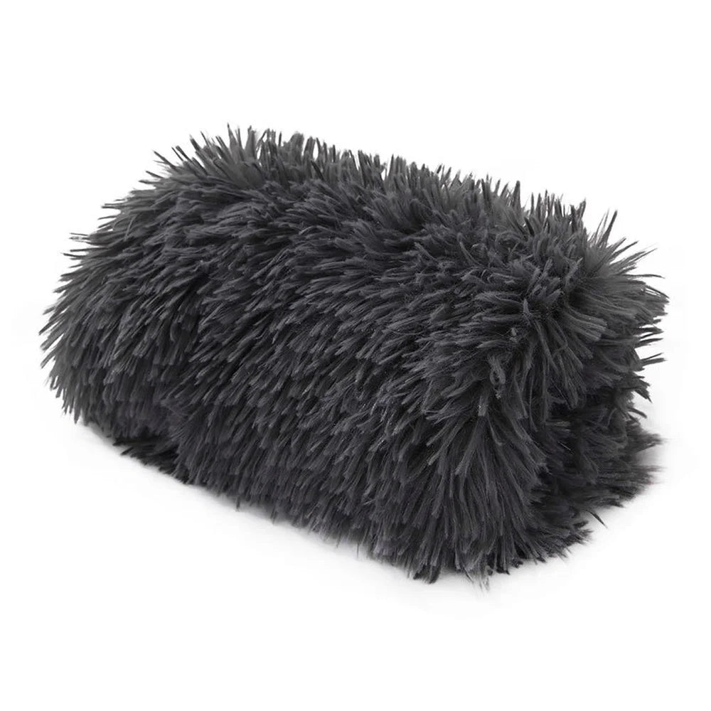 Plush Dog Blanket Winter Warm Pet Sheet Cat Dog Sofa Cushion Pet Mattress Household Carpet Comfortable Dog Sleeping Blanket