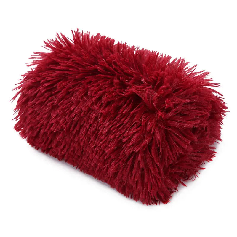 Plush Dog Blanket Winter Warm Pet Sheet Cat Dog Sofa Cushion Pet Mattress Household Carpet Comfortable Dog Sleeping Blanket