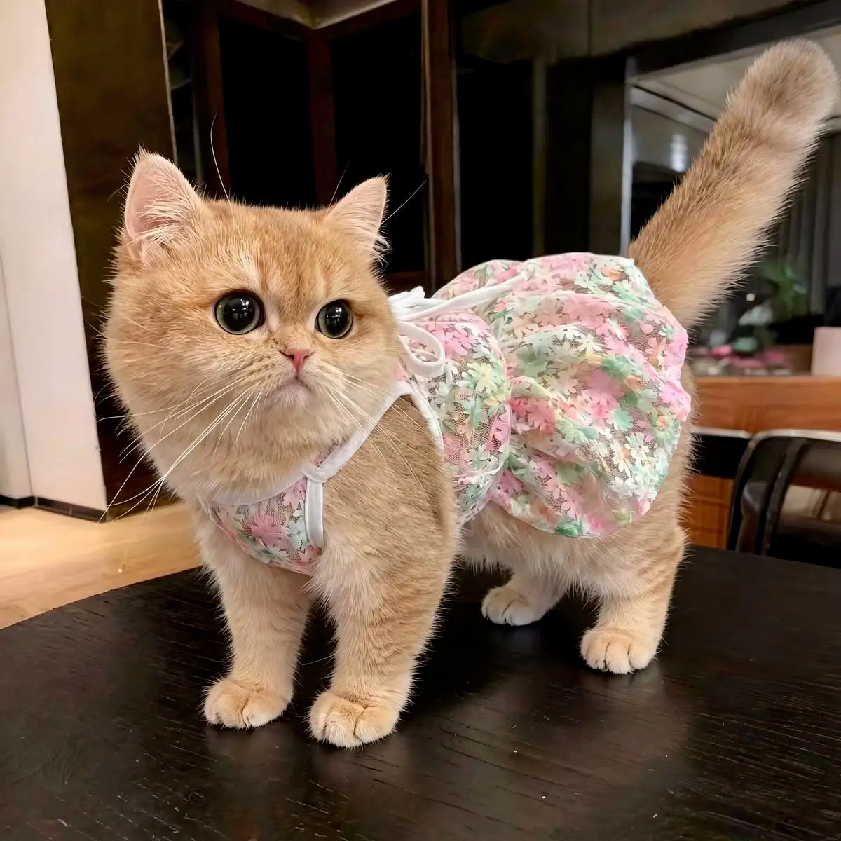 New Pet Dresses Princess Style Dog Cat Clothes Bichon Summer Breathable Clothing Yorkshire Beautiful Skirt Luxury Pet Clothes
