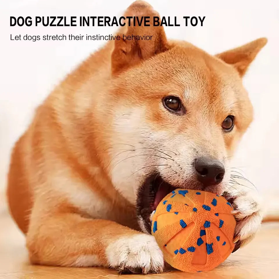 Pet Smart Interactive Ball Bouncing Ball For Dogs Electric Automatic Vibrating Popcorn Gravity Jumping Wear Resistant Foam Ball