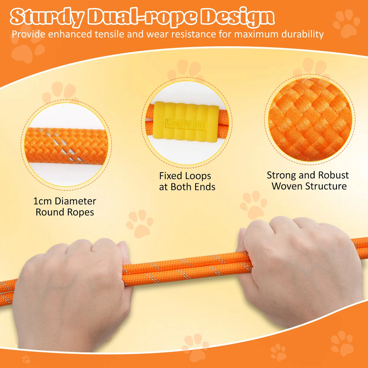 Pawaboo Dog Seatbelt for Car, Dog Car Harness Leash with Dual Round Ropes Enhance Strength, Pet Vehicle Safety Belt Leash