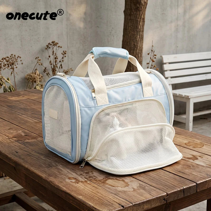 Pet Carrier Dog Travel Bags Airline Approved Transport For Small Dogs Cats Outgoing Cats Carrier Bag Travel Breathable Transport