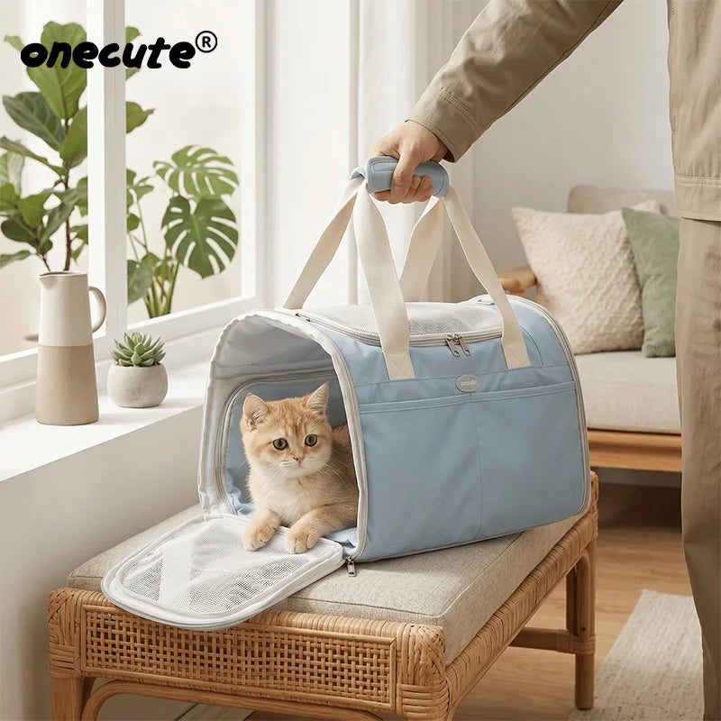Pet Carrier Dog Travel Bags Airline Approved Transport For Small Dogs Cats Outgoing Cats Carrier Bag Travel Breathable Transport
