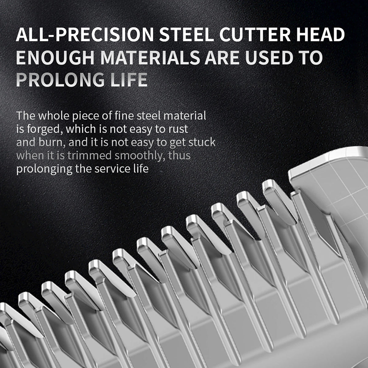 Professional Dog Hair Clipper All Metal Rechargeable Pet Trimmer  Puppy Grooming Haircut Low Noice