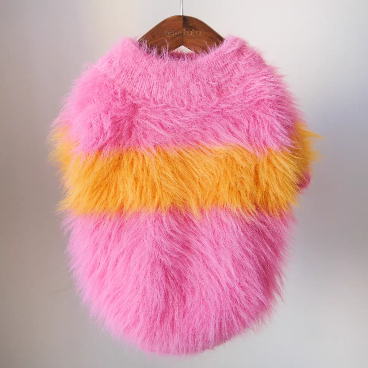 Cute French Fries Printed Soft Cotton Pet Sweater High Quality Design Dog Jacket Small Animal Clothing for Cats
