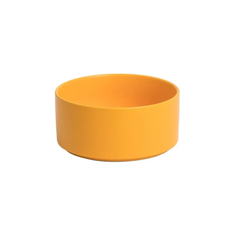 400/850ml Cat Large Capacity Bowl Small Dogs Food Water Bowls with Wood Stand Pet Elevated Feeding Feeder Puppy Kitten Supplies