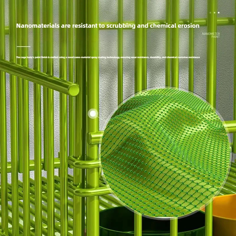 ‌Heavy-Duty Foldable Dog Crate  - Reinforced for Small/Medium/Large Breeds, Indoor Pet Cage with Removable Tray