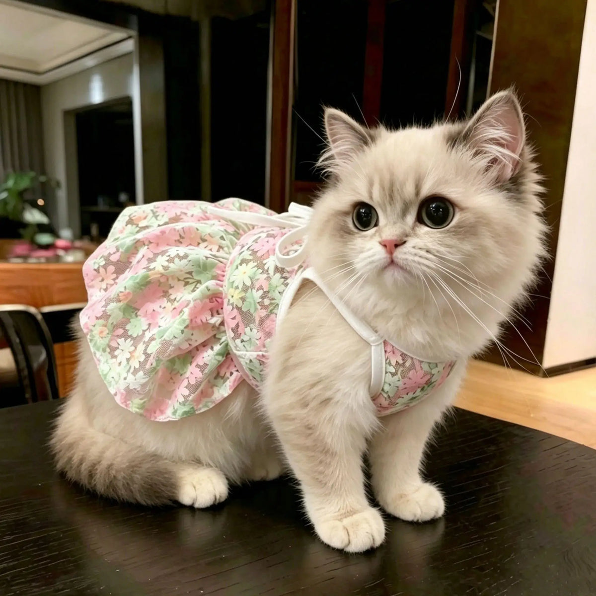 New Pet Dresses Princess Style Dog Cat Clothes Bichon Summer Breathable Clothing Yorkshire Beautiful Skirt Luxury Pet Clothes