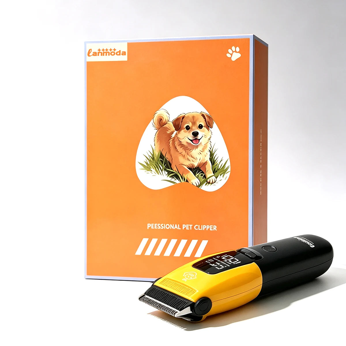 Pet Clipper Professional Dog Hair Trimmer Cat Grooming Shaver Type-c Charged Electric Puppy Cutting Machine for Small Big Animal